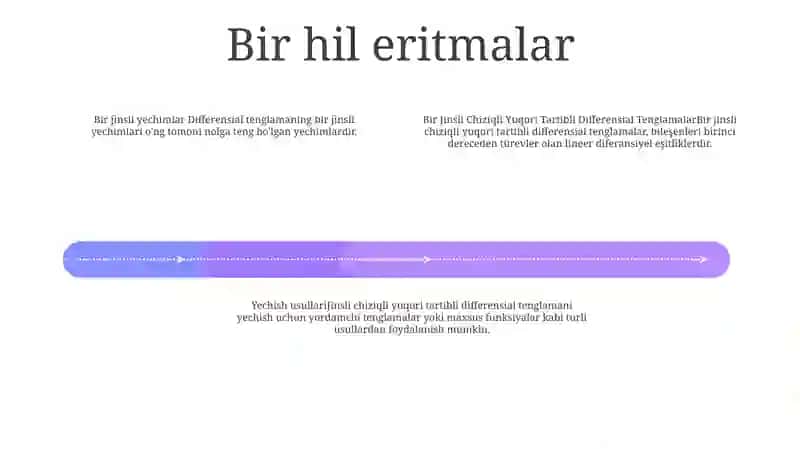 Bir Jinsli Chiziqli Yuqori Tartibli Differensial Tenglamalar 3