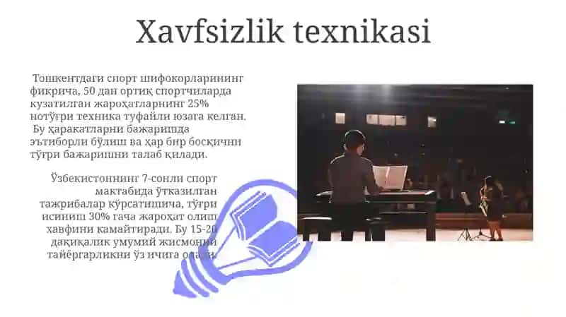 Mashqlarni bajarish texnikasi va xavfsizligi 3