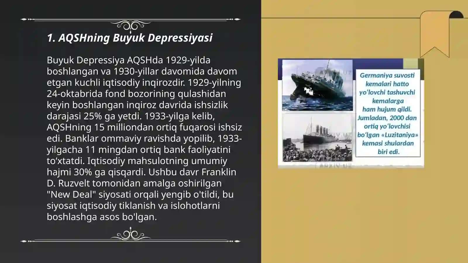 Buyuk Depressiya 3