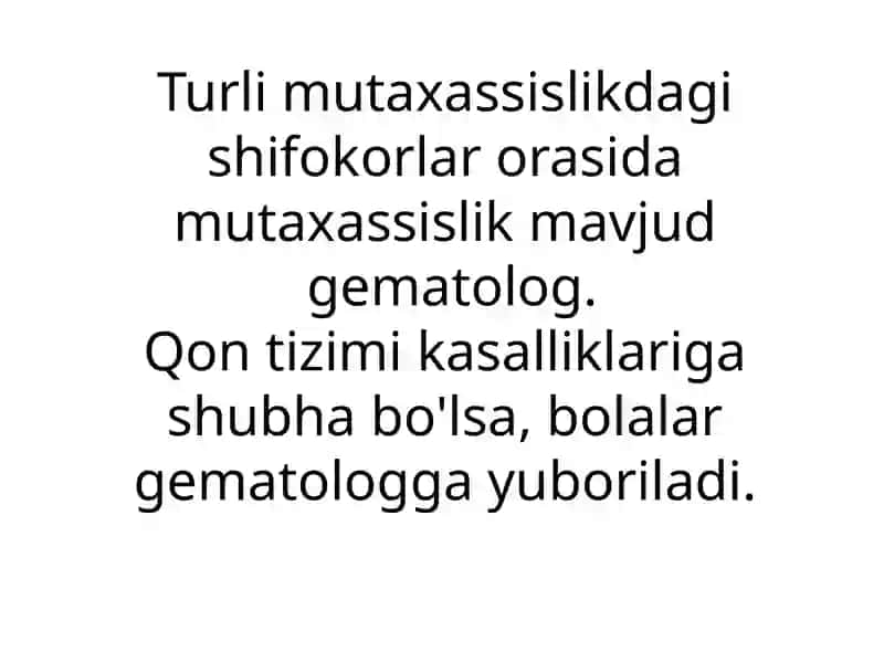 Qon kasalliklari 3