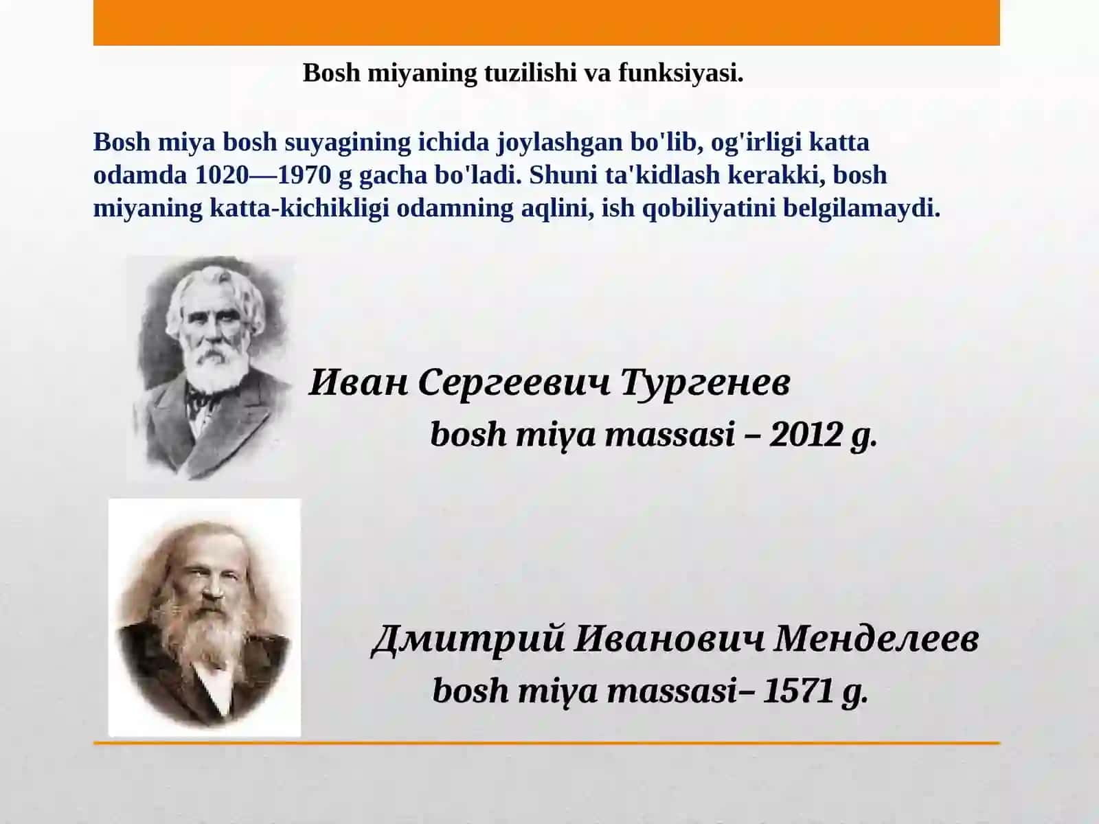 Bosh miya darstaqdimoti 3