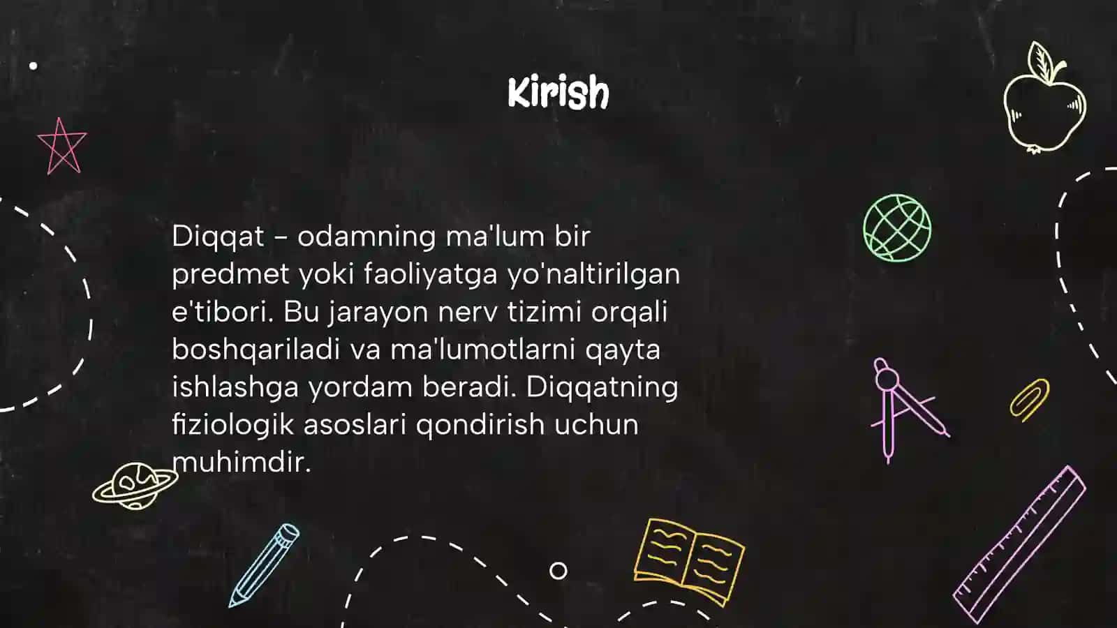 Diqqat haqida tushuncha va nerv fiziologik asoslari 3