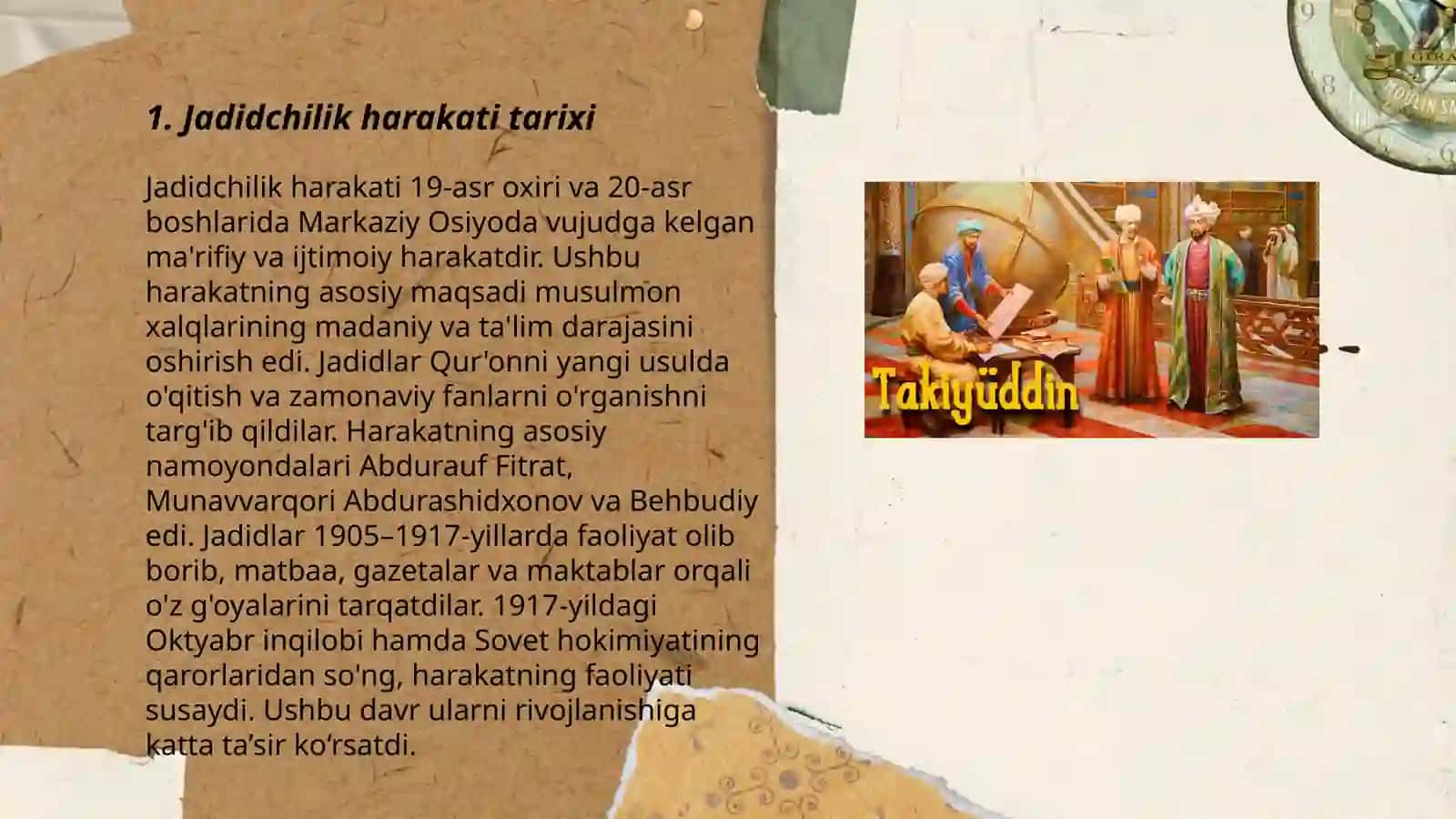 Jadidchilik harakati tarixi 3