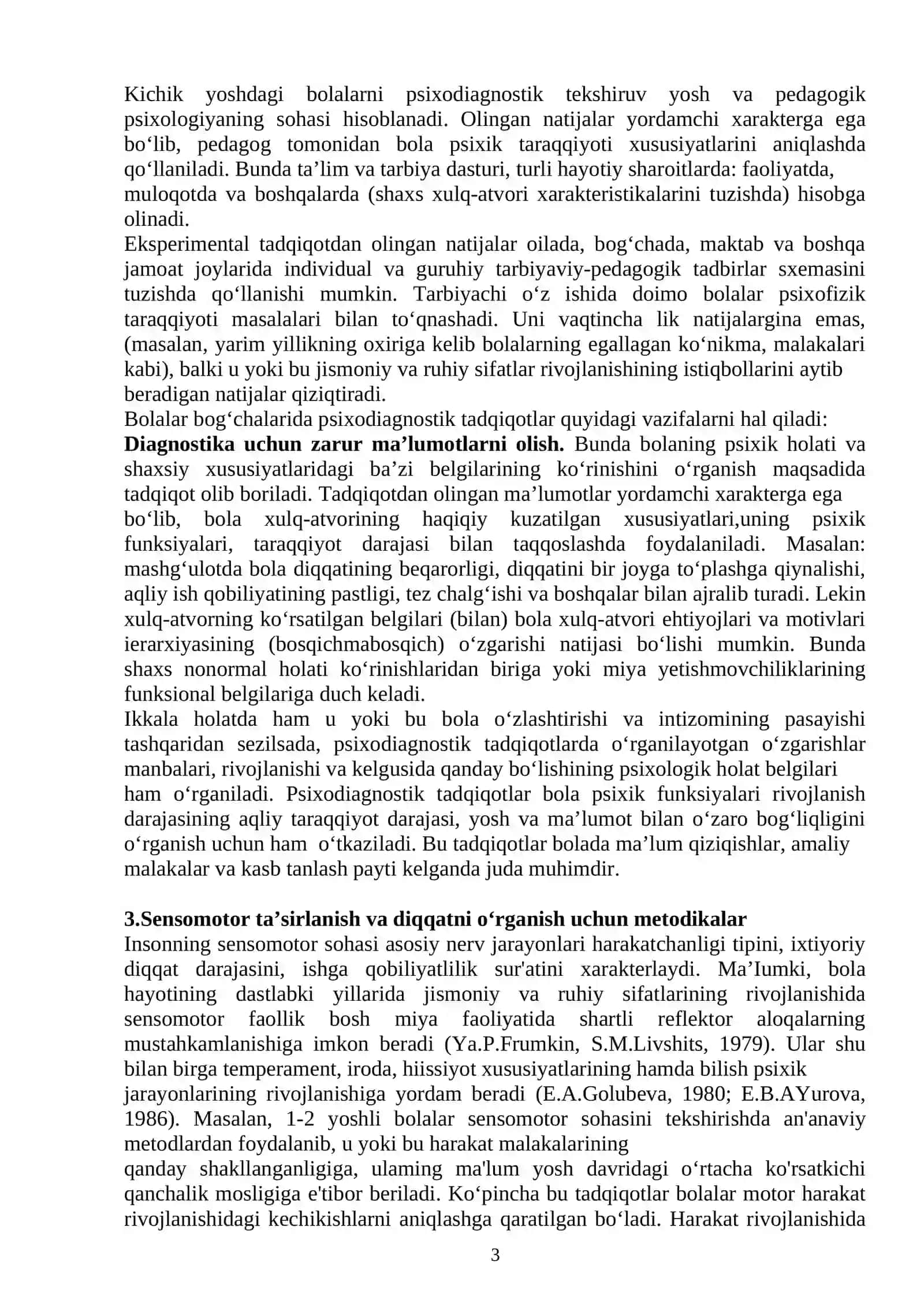 BOLANING MAKTABGA TAYYORGARLIGINING PSIXODIAGNOSTIKASI 3