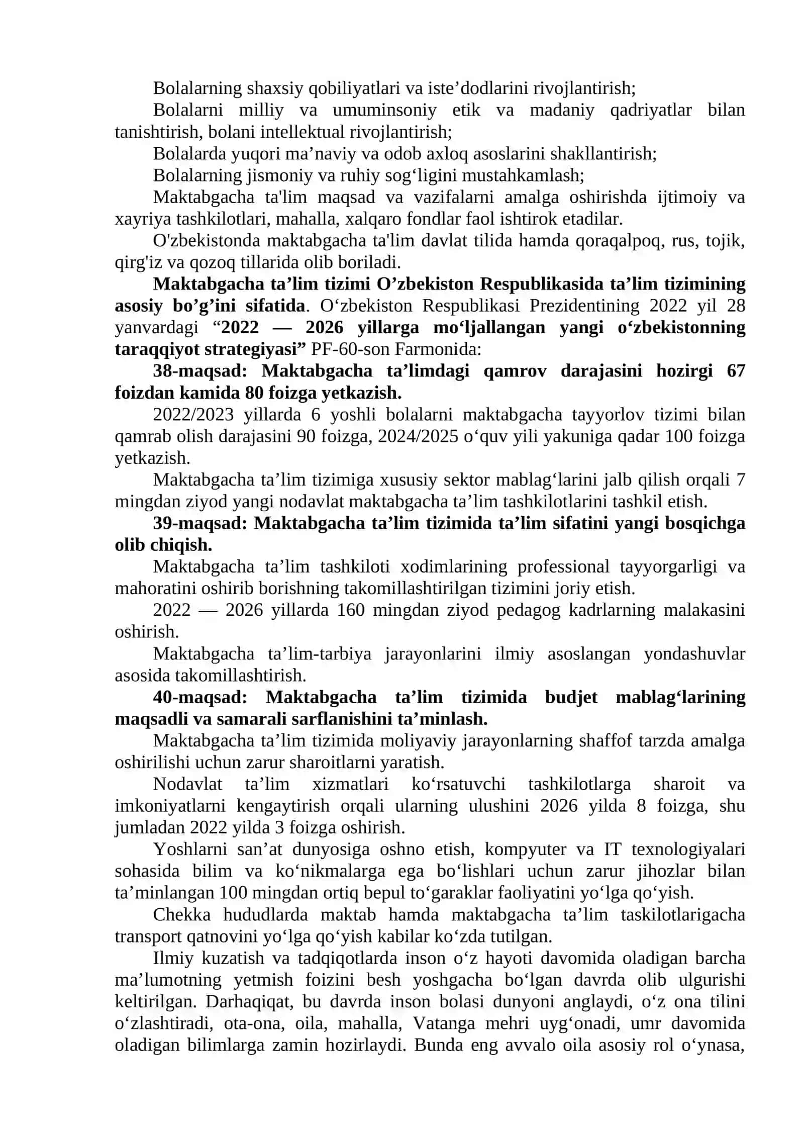Maktabgacha ta`lim pedagogik tizim va boshqaruv ob’yekti sifatida 3
