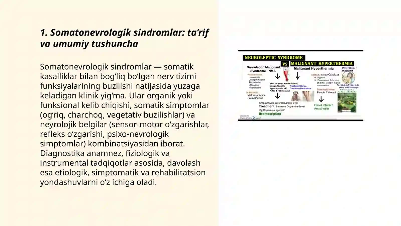 Somatonevrologik sindromlar 3