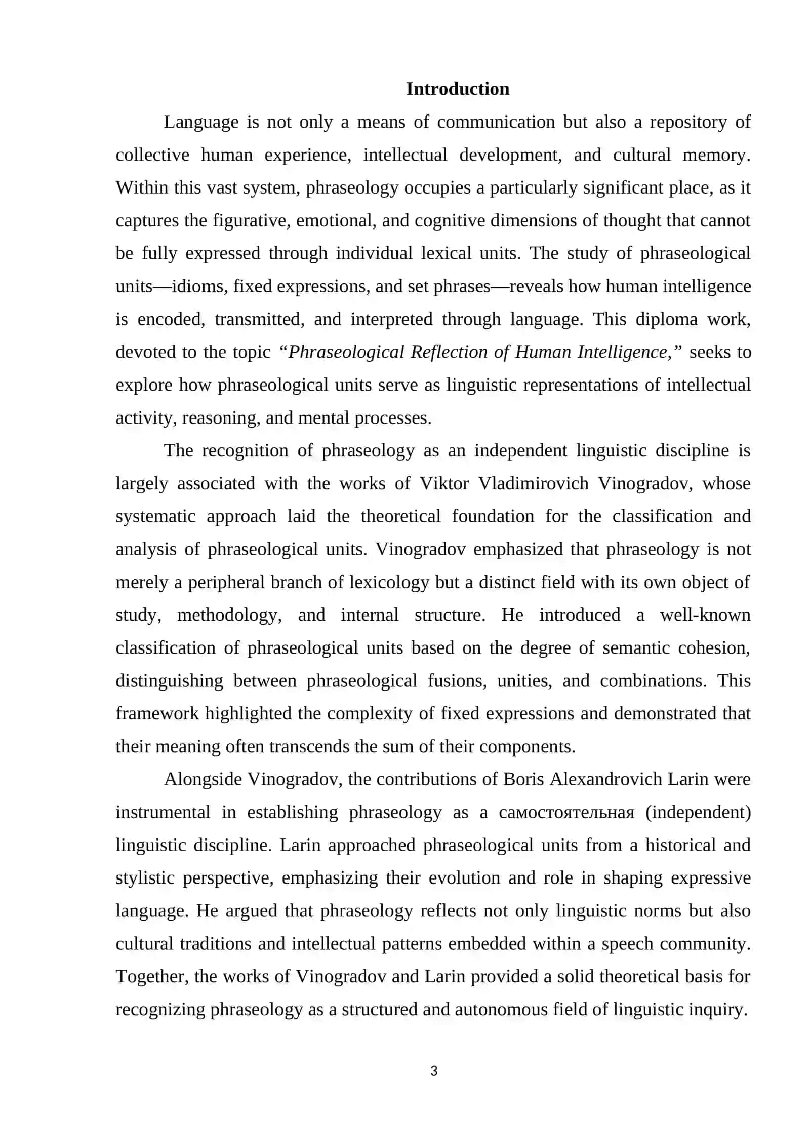 Phraseological Reflection of Human Intelligence in Russian and English Languages 3