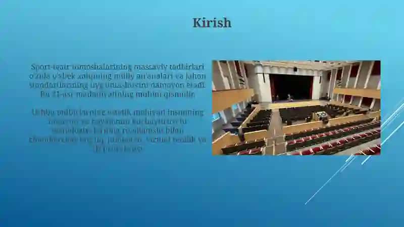SPORT-TEATRLASHTIRILGAN OMMAVIY TADBIRLARNING ESTETIK MOHIYATI VA INAVATSIONTEXNALOGIYASI 3