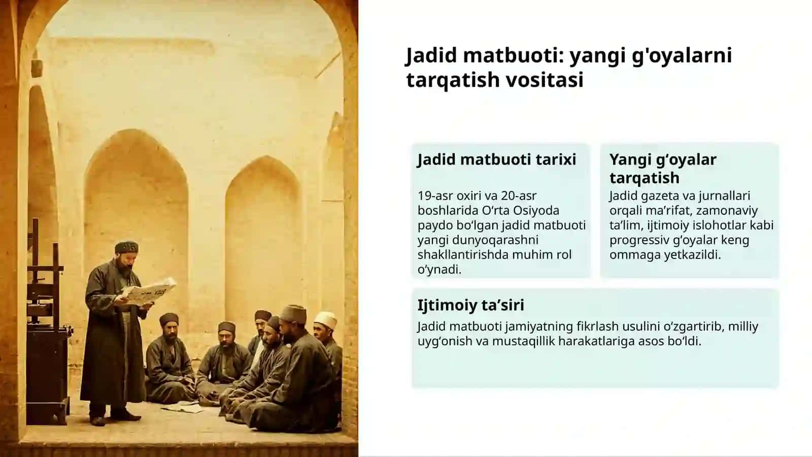 Jadidchilik Harakati Turkistonda 3