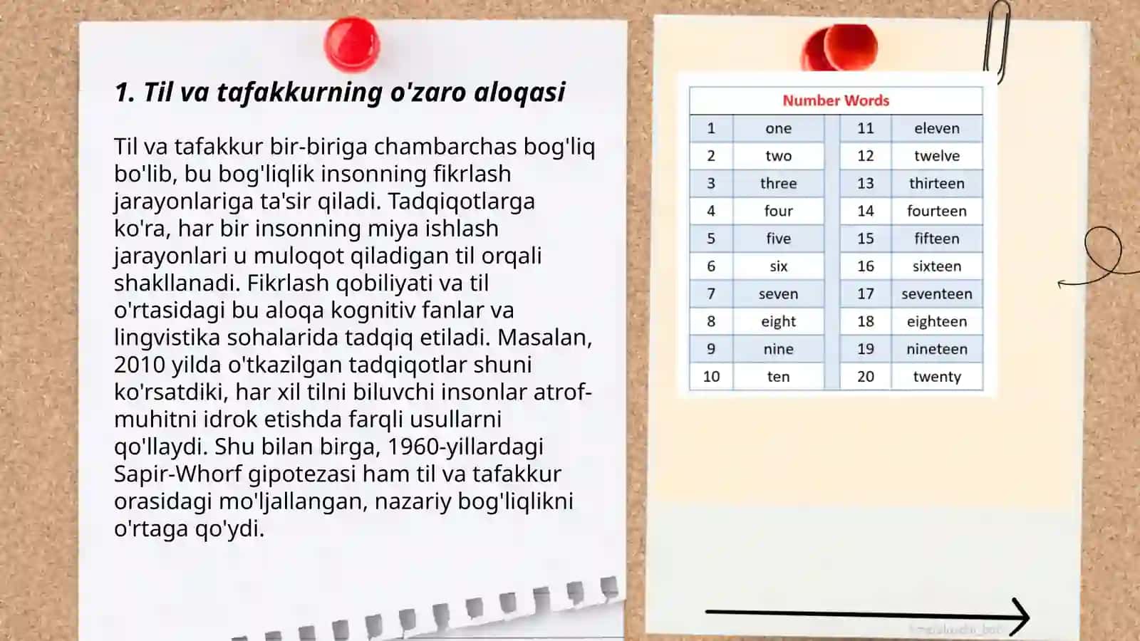 Til va tafakkurning o'zaro aloqasi 3