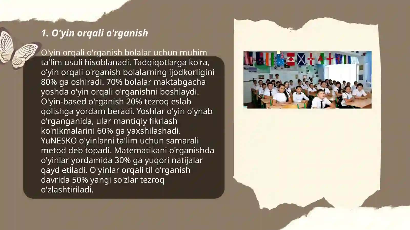 O'yin orqali o'rganish 3