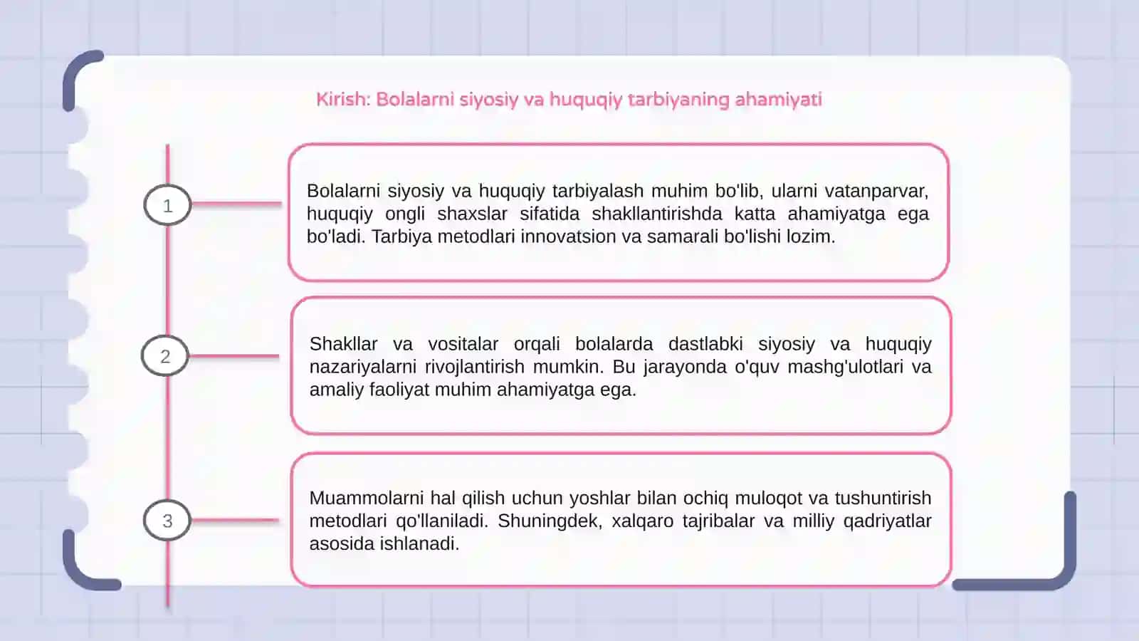 Bolalarni siyosiy va huquqiy ruhda tarbiyalashning metod, shakl va vositalari 3