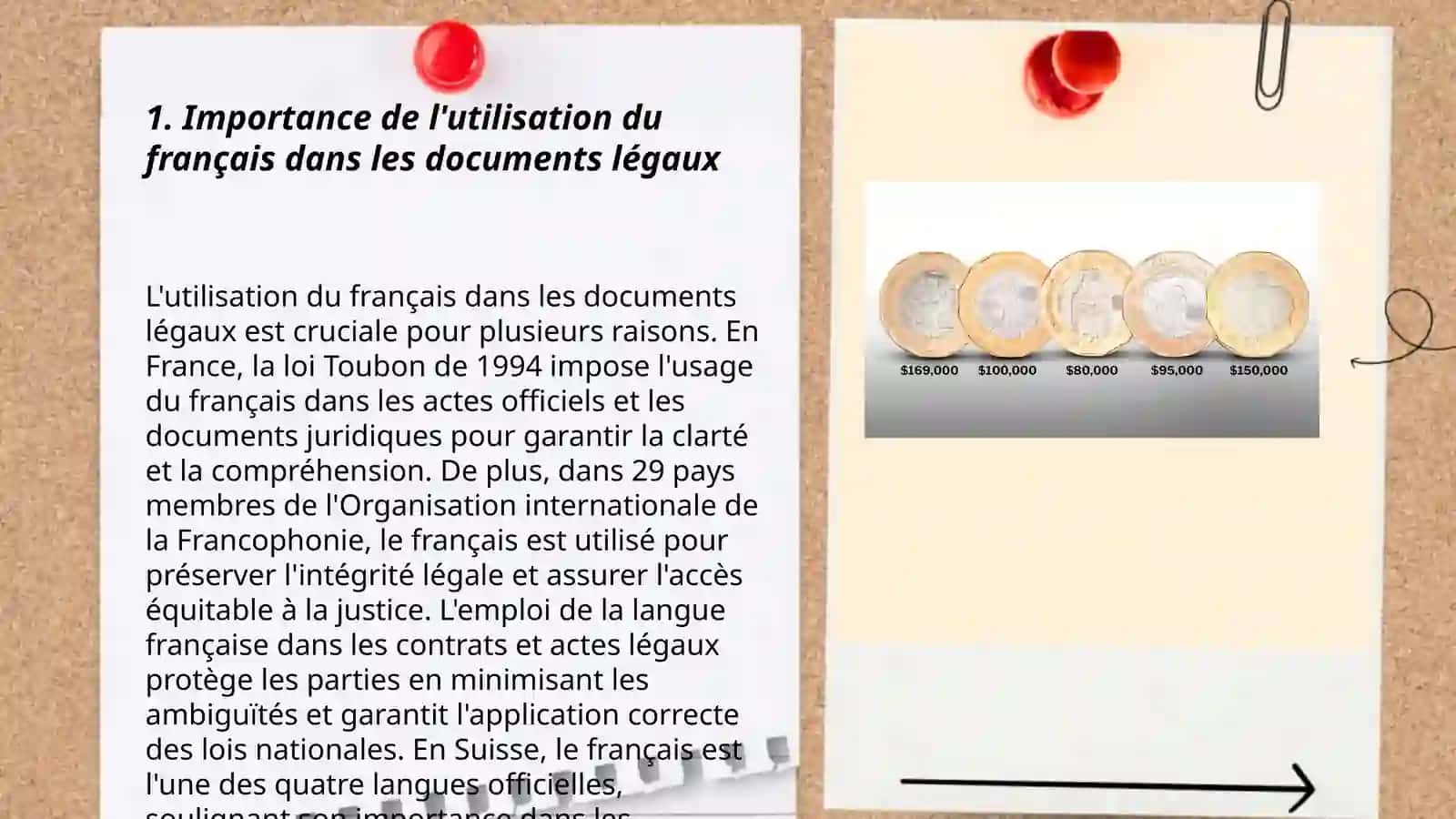 Lʼemploi du Française dans les actes officiels 3