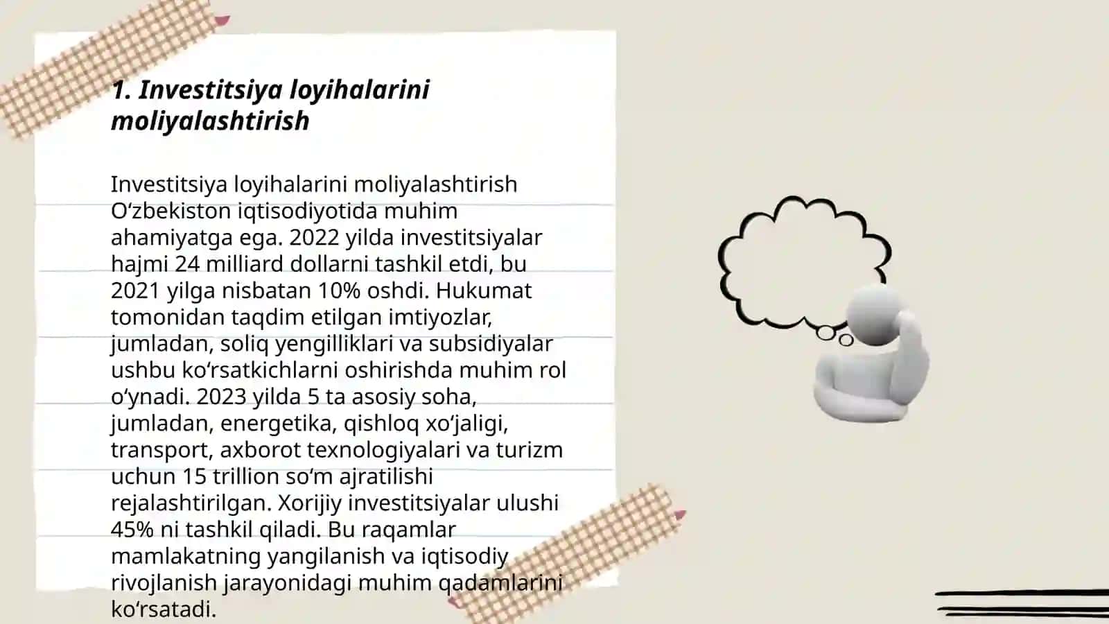 Investitsiya faoliyatida kapital qurilish 3
