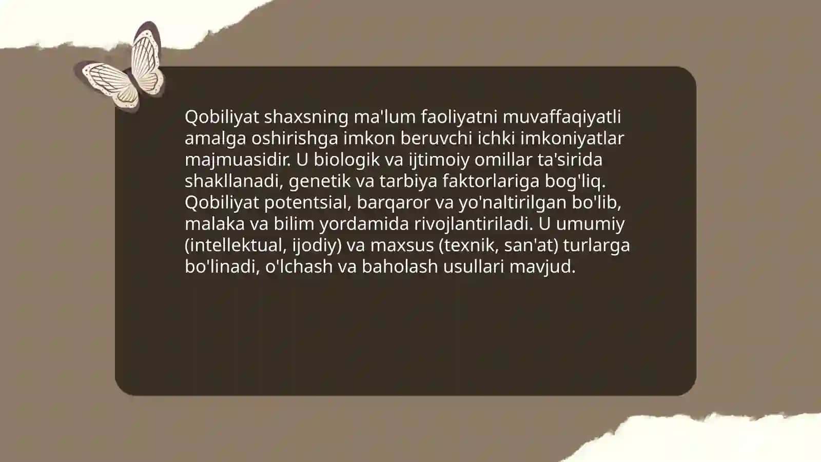 Qobiliyat 3