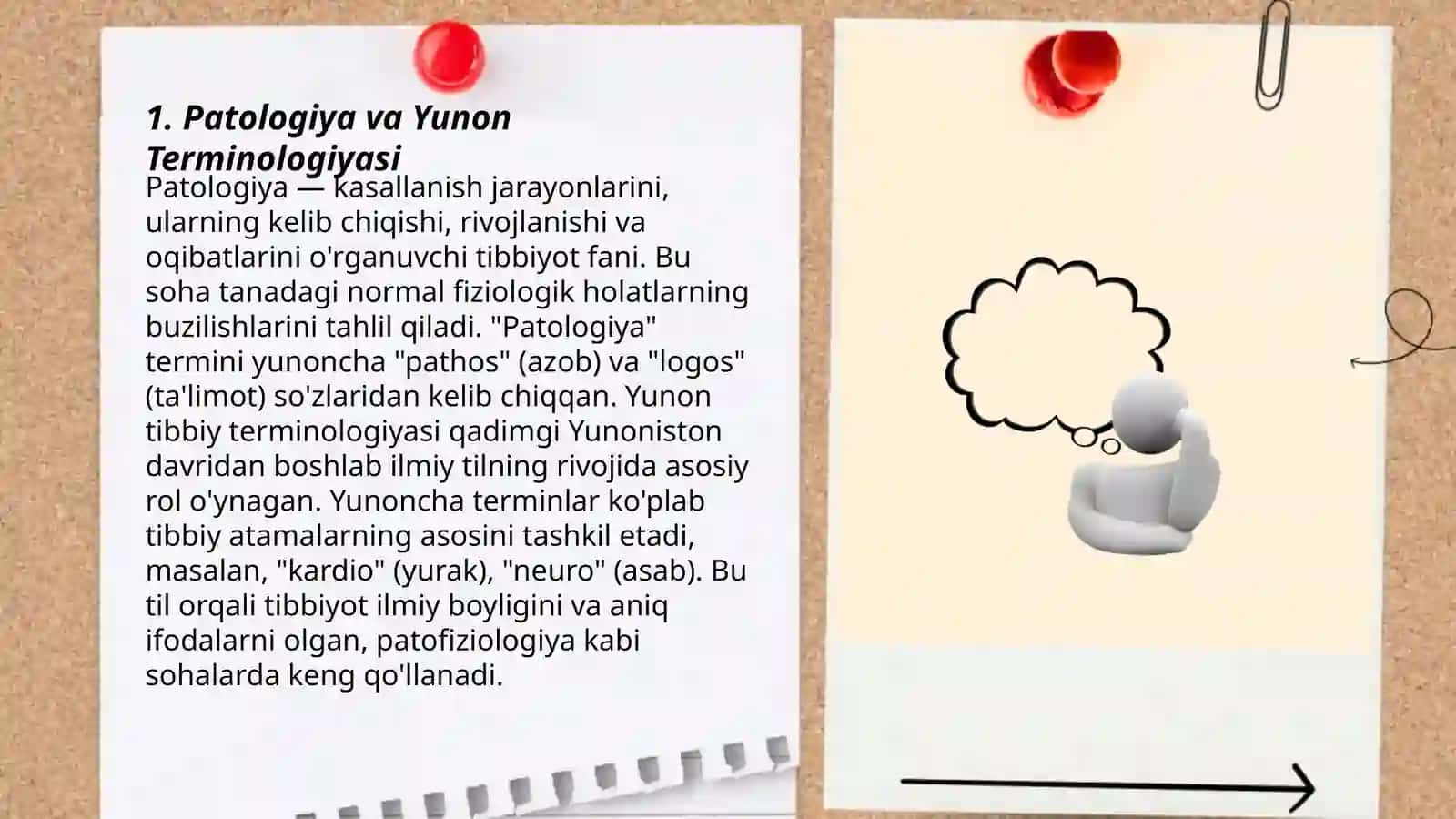 Patologik holat hamda jarayonlarni ifodalovchi yunon atamalarni oʻrganish 3