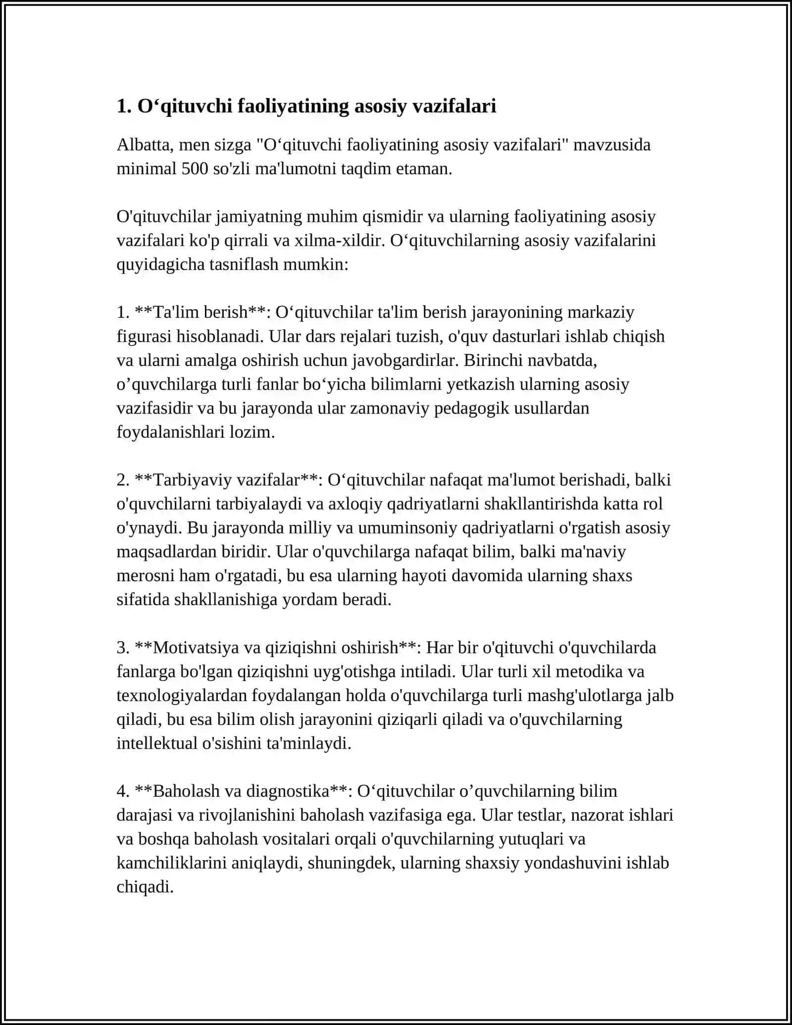 OʻQITUVCHI PROFESIOGRAMMASI VA ULARNING DIOGNOSTIKASI 3