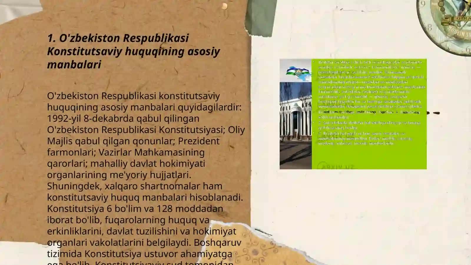 O'zbekistong Respublikasi Konstitutsiyaviy huquqi o'quv kursi 3