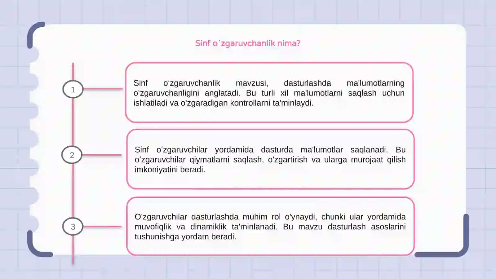 10 sinf oʻzgaruvchanlik mavzusi 3