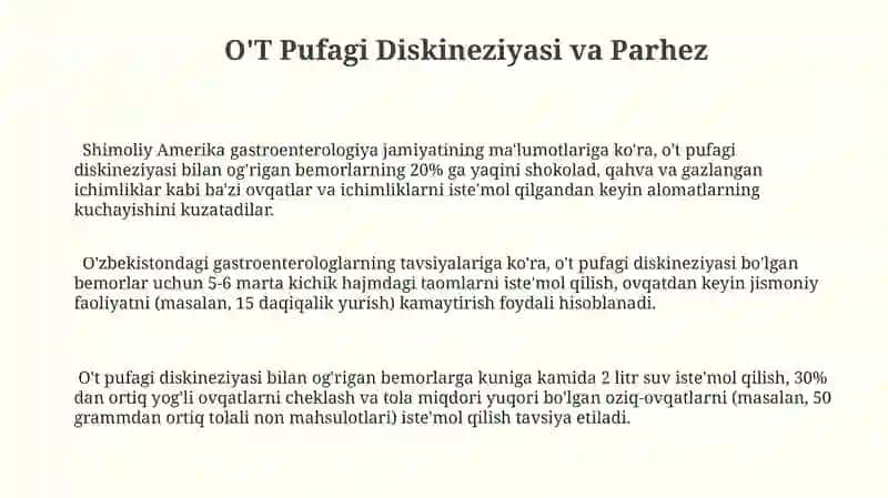 O't pufagi diskineziyasi 3