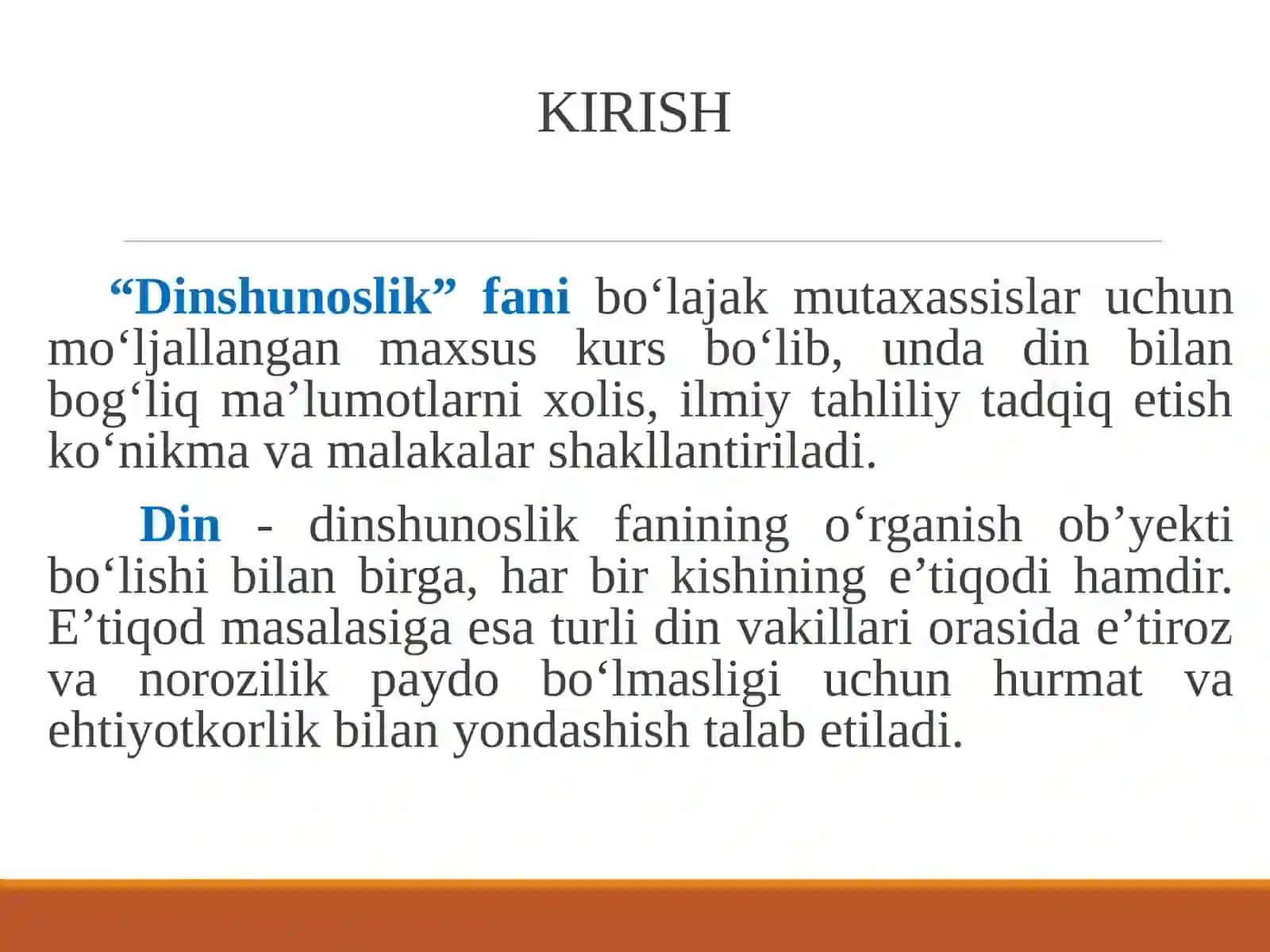 DINNING IJTIMOIY MADANIY HODISA SIFATIDAGI AHAMIYATI 3