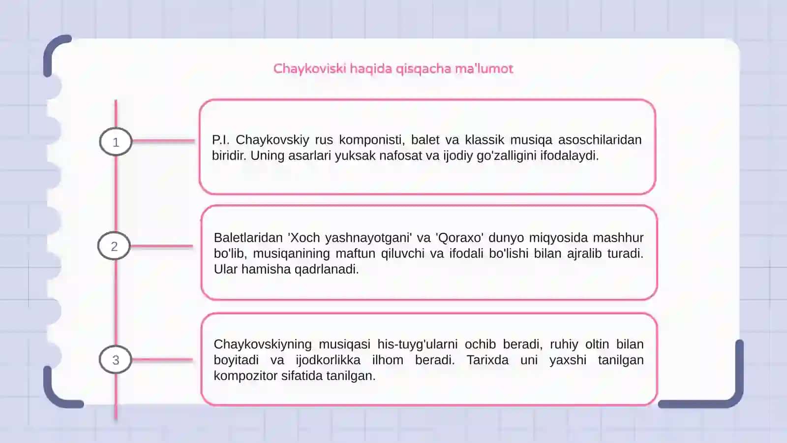 Chaykoviski qarsildoq baleti 3