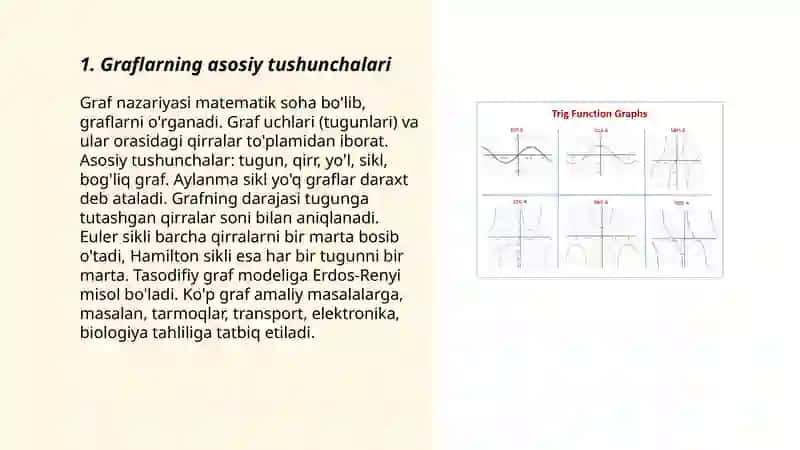 Graflar nazariyasi asoslari 3
