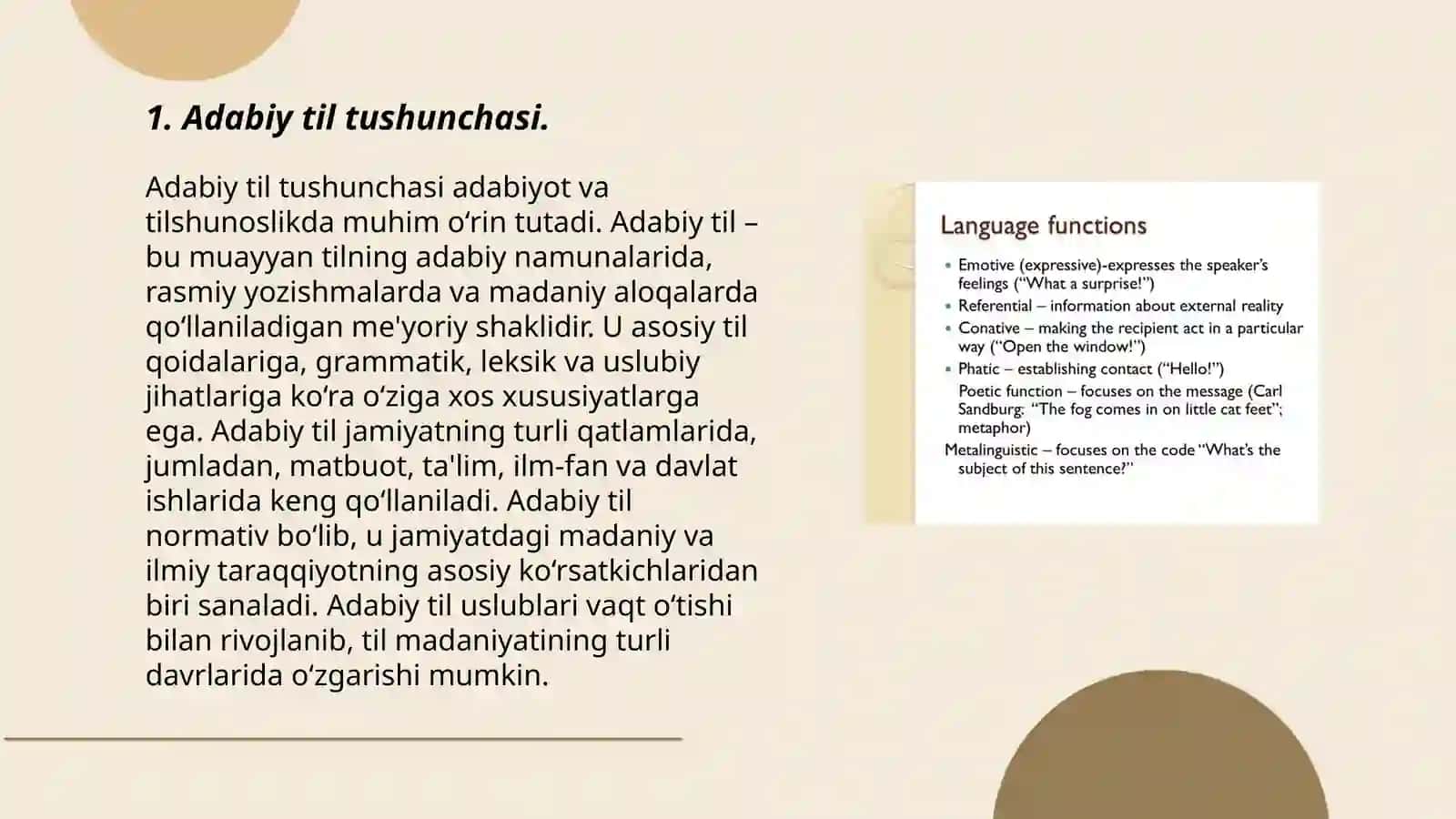 Adabiy til va uning me’yorlari 3