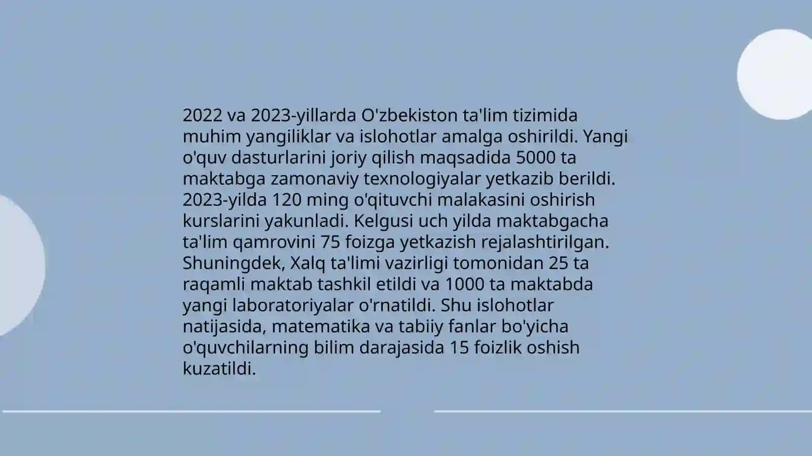 O'zbekistonda ijtimoiy sohada amalga oshirilayotgan o'zgarishlar mazmun va mohiyati 3