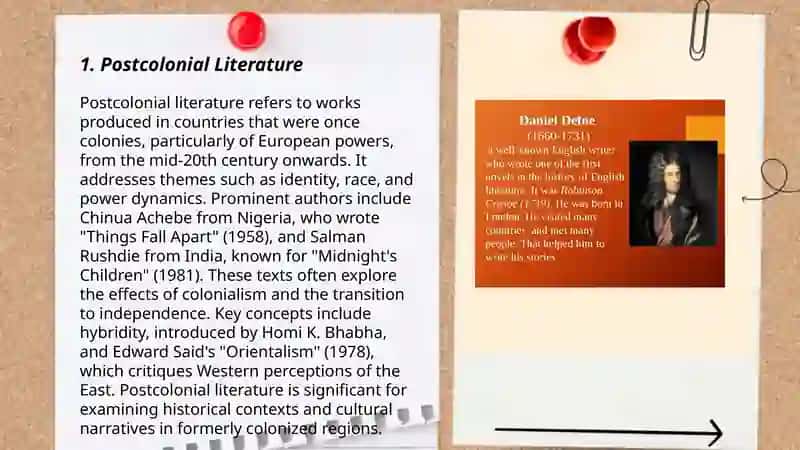 Modern litterature and writers 3