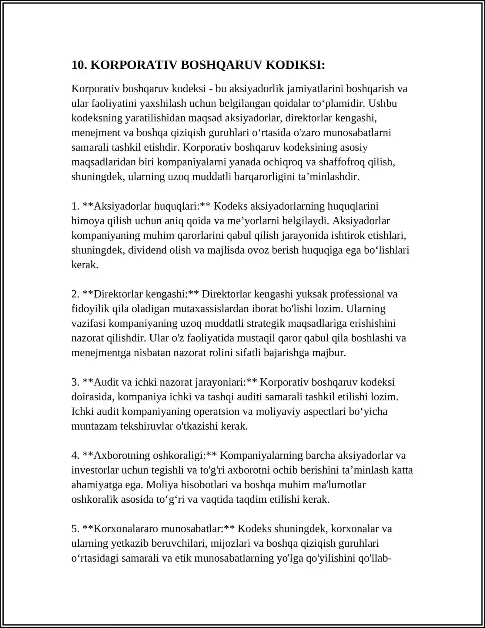 BANKLARDA KORPORATIV BOSHQARUV 3