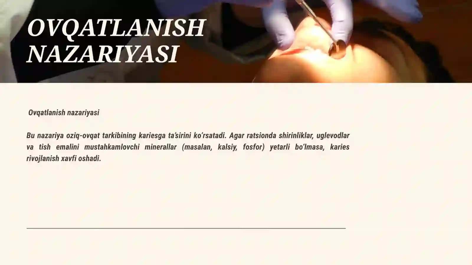 Mikrobiologik nazariya 3