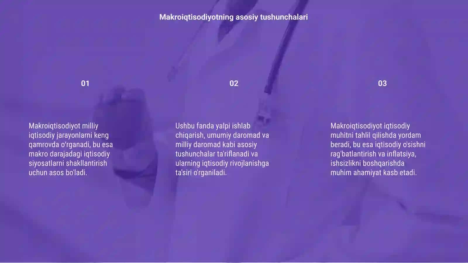 Makroiqtisodiyotni iqtisodiy jarayonlarni milliy darajada oʻrganish 3