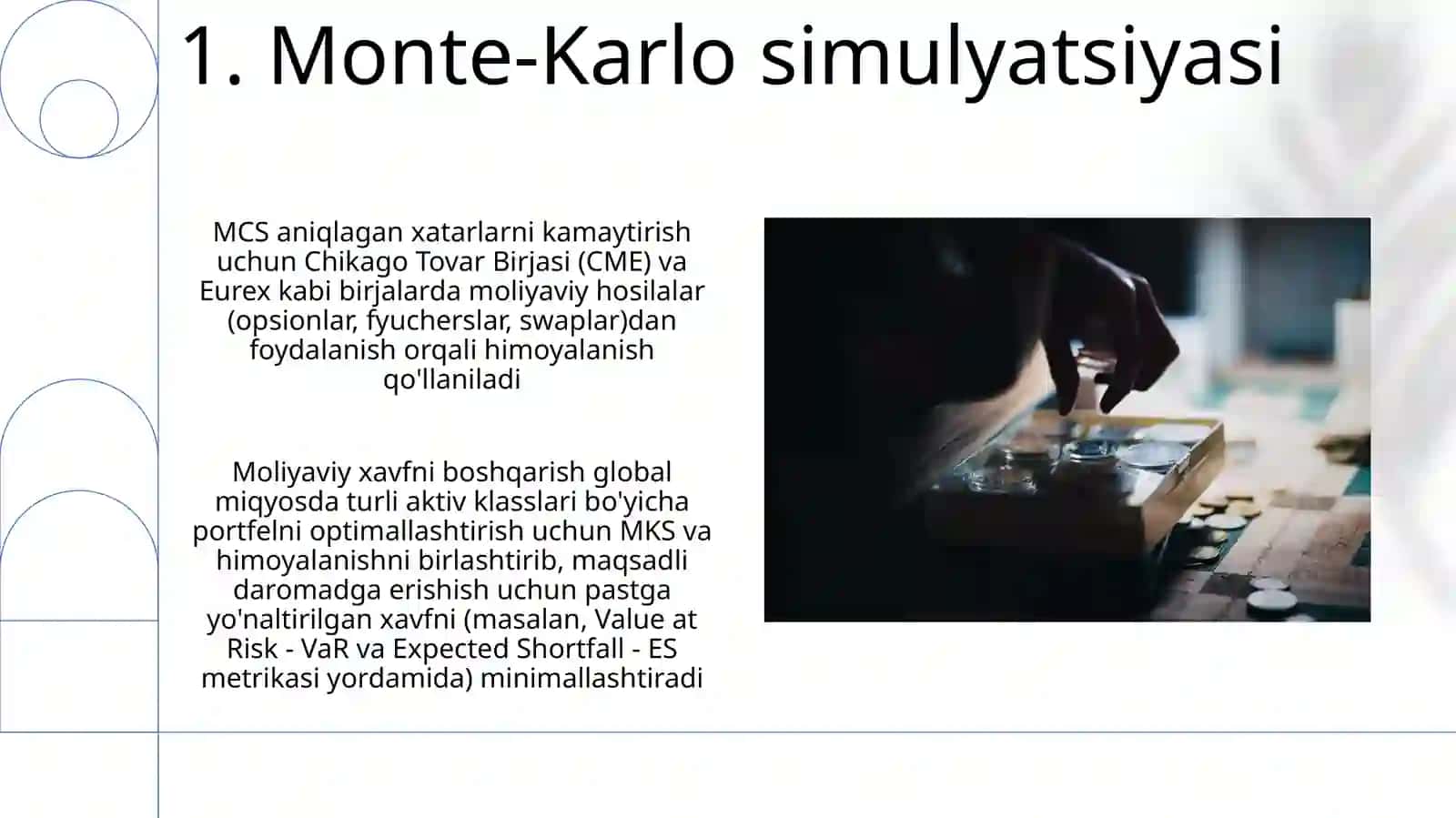 Xedjirlash va moliyaviy risklarni boshqarish 3