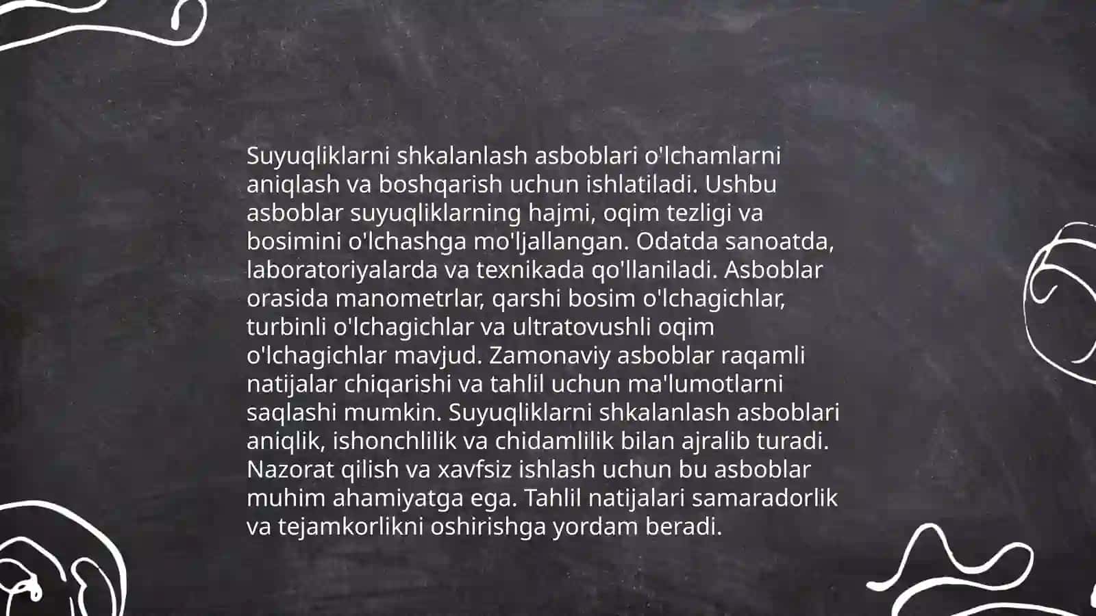 Suyuqliklarni shkalanlash asboblari 3