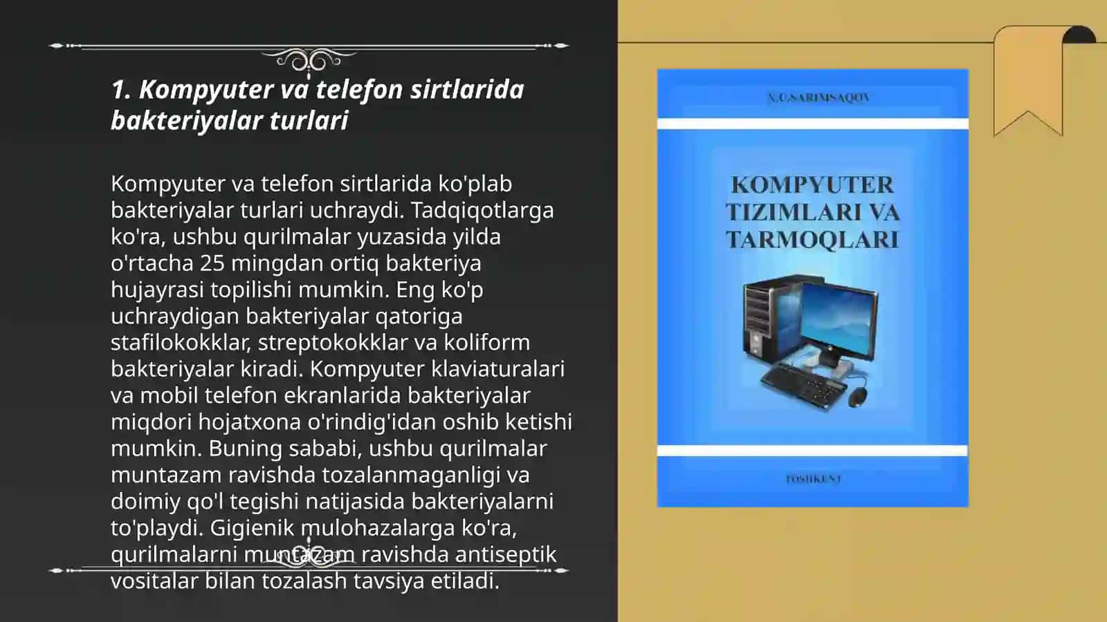 Kompyuter va telefonlarning bakterial kontaminasiyasi 3