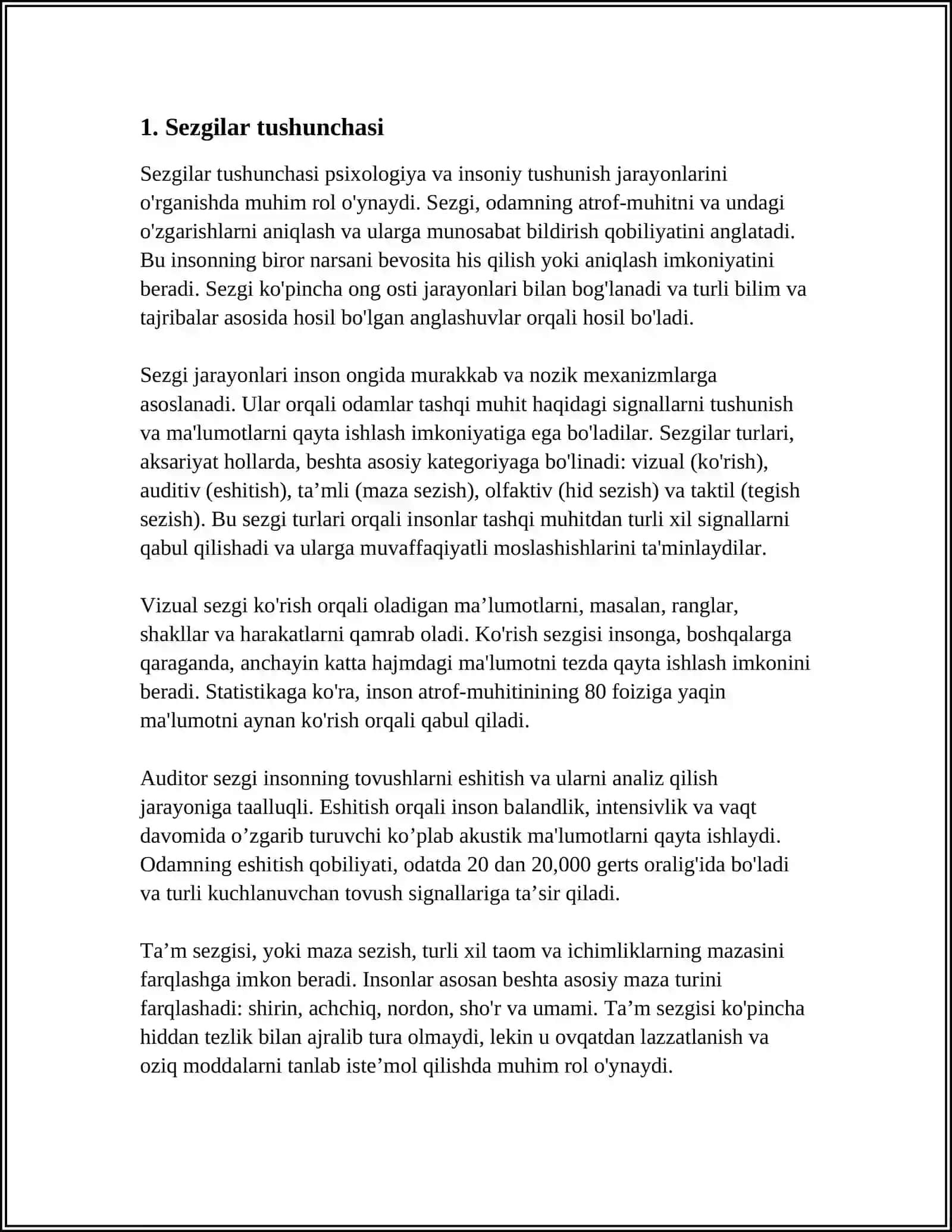 SEZGILAR HAQIDA TUSHUNCHA VA UNING NERV FIZIOLOGIK TUSHUNCHA 3