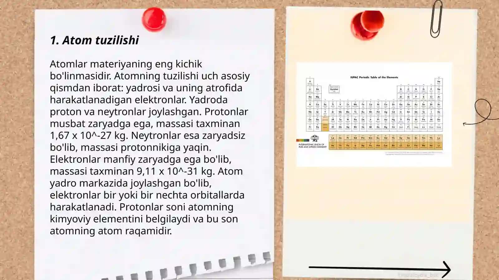Atom tuzilishi va D I Mendeleyevning davriy sistemasi 3