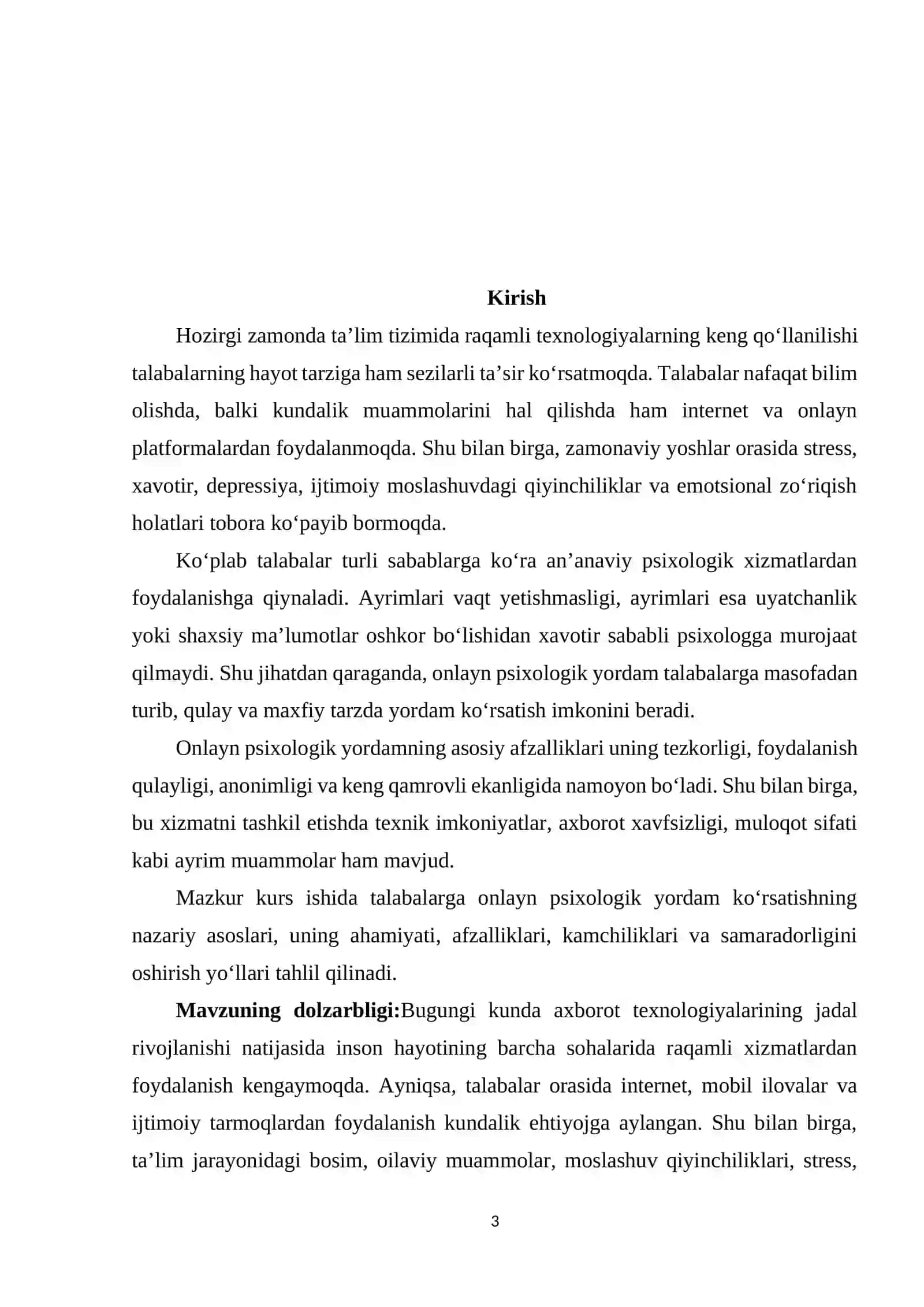 Talabalarga onlayn psixologik yordam 3