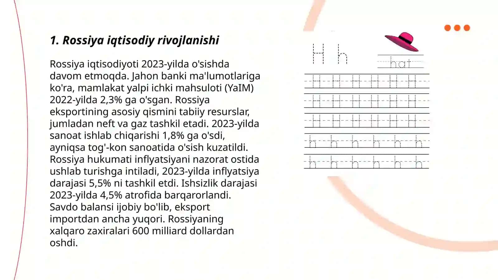 Rossiya iqtisodiy rivojlanishi 3