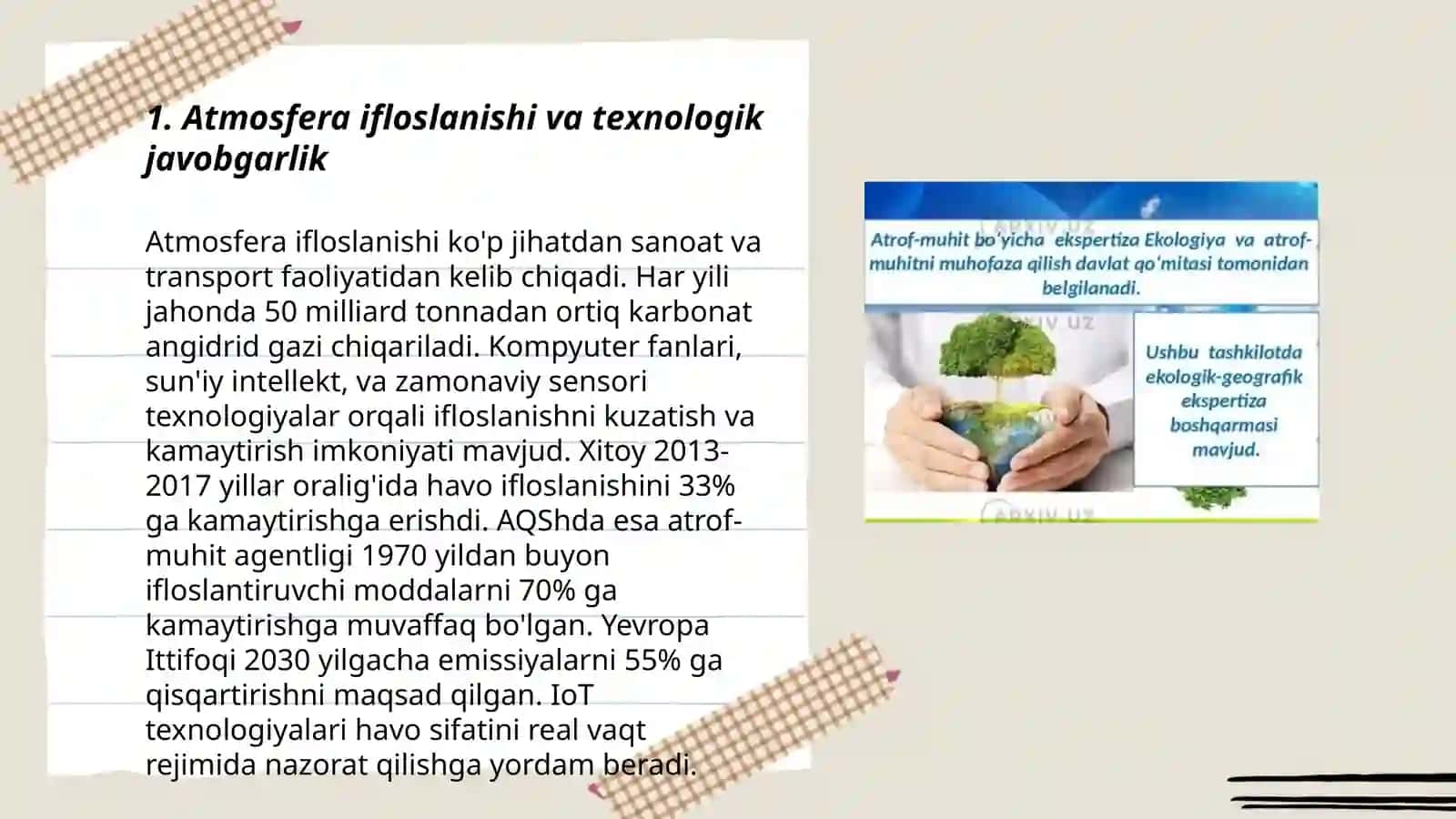 Atrof-muhitni ifloslantirish va muhandislik javobgarlik 3