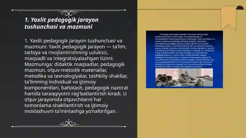 Yaxlit pedagogik jarajon va uning etaplari 3