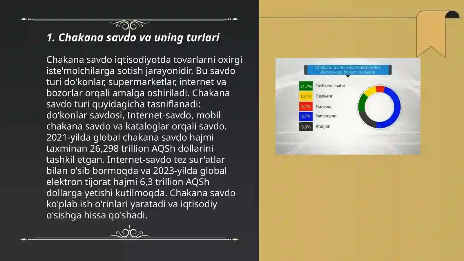 Chakana savdo turlari 3