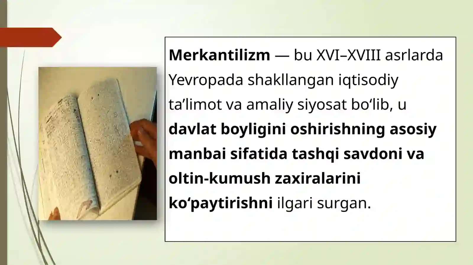 Merkantilizm iqtisodiy ta’limotining mohiyati va ahamiyati 3