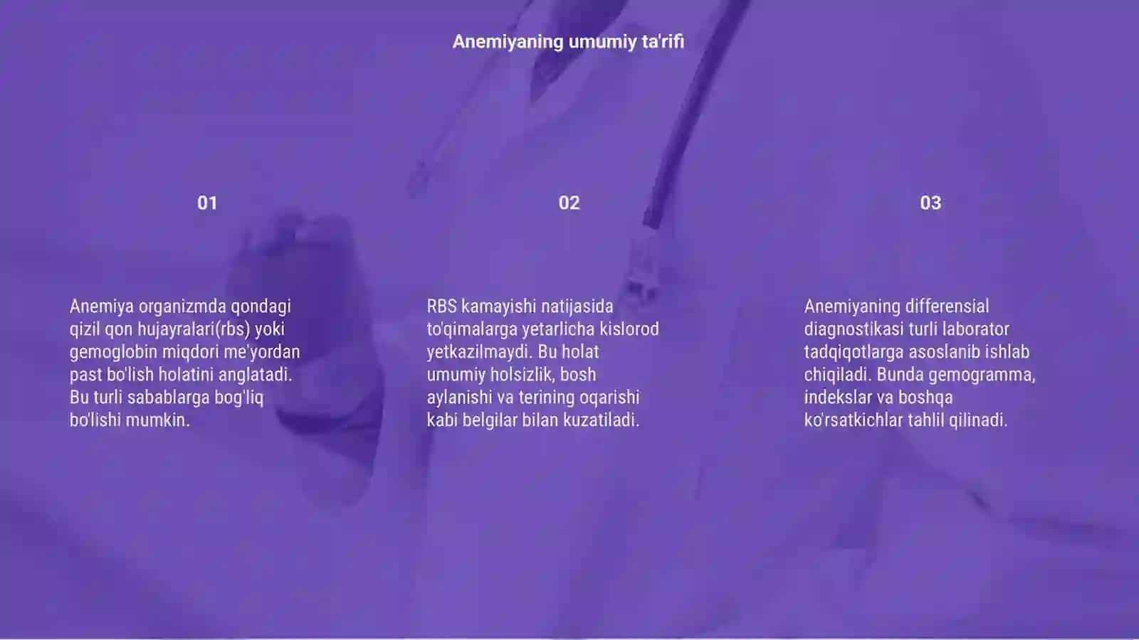 Anemiyalar labarator differensial diagnostikasi 3