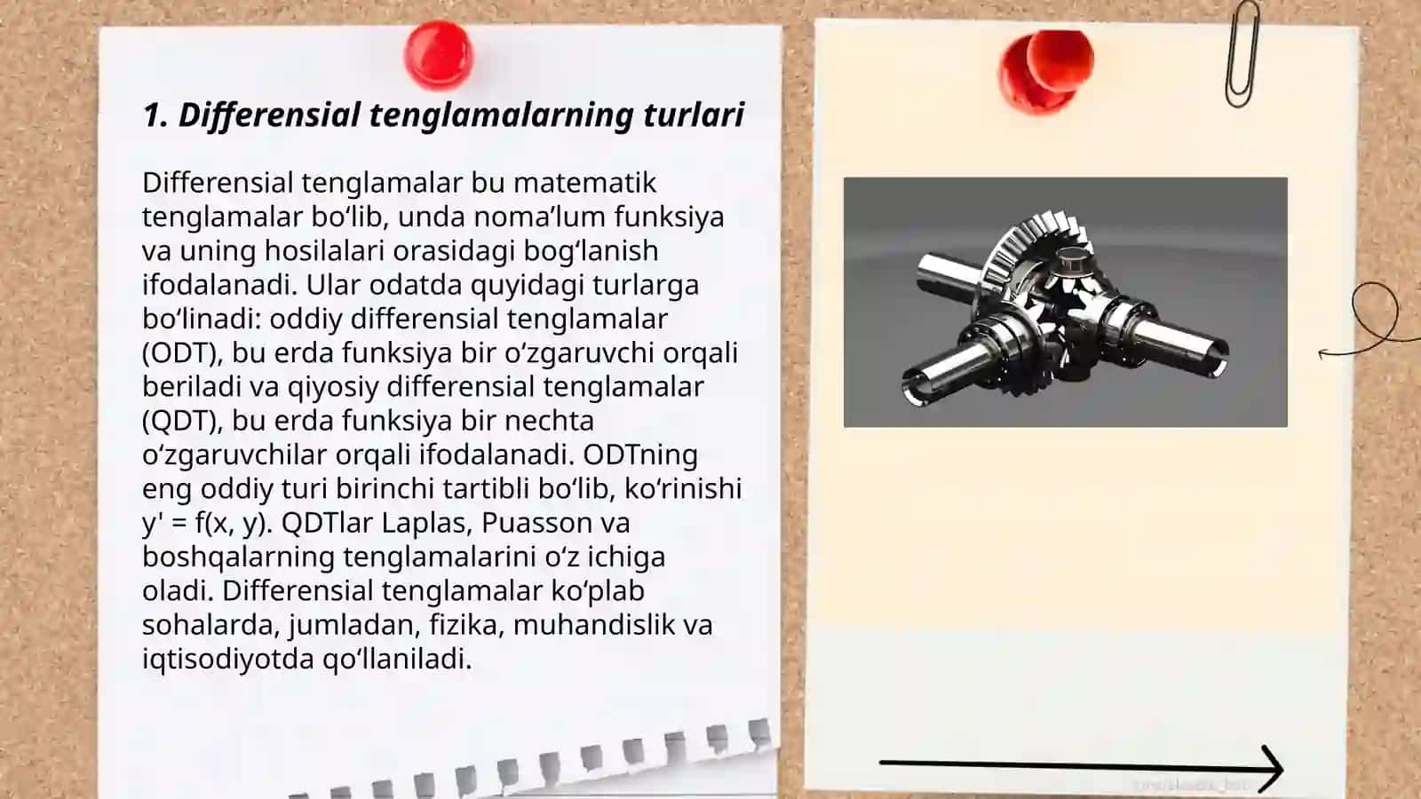 Differensial tenglamalar 3