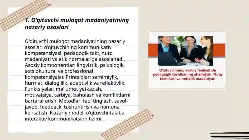 O'qituvchi kasbiy faoliyatida muloqot madaniyatining shakllanishi 3