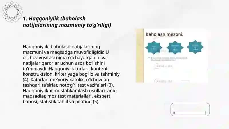 Baholashning asosiy tamoyillari 3
