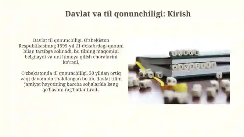 Davlat va til qonunchiligi 3