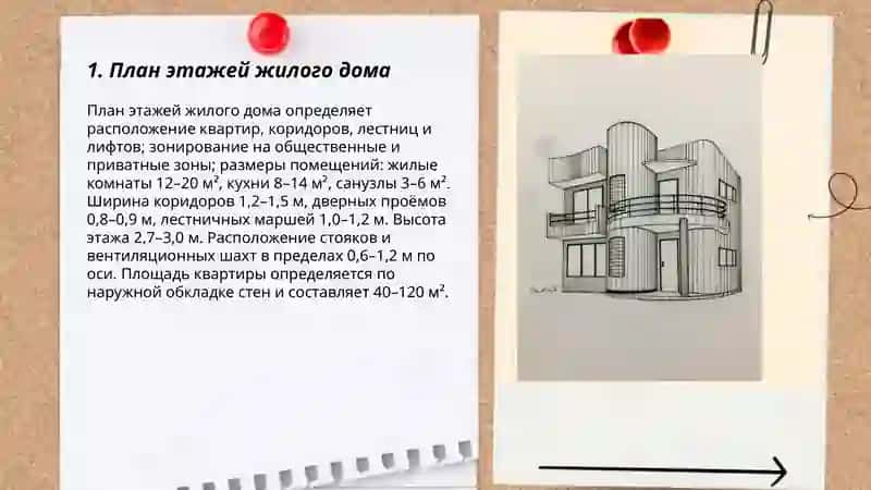План жилого дома 3